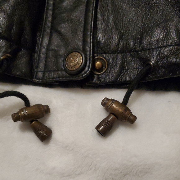 Sergio Vaducci Black Genuine Leather Jacket - Picture 13 of 13